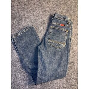 Wrangler Five Star Slim Jeans Boys 14 Blue Denim Classic Straight Leg 5SCBWS2